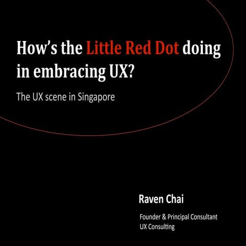 How's the "Little Red Dot" doing in embracing UX