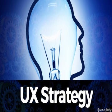 UX Strategy Part-1