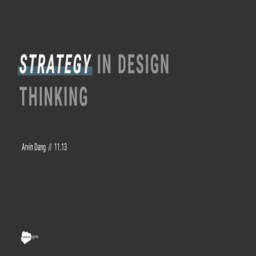 UX + Strategy