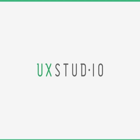UX Design Process & Methods