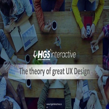 The theory of great UX/UI Design