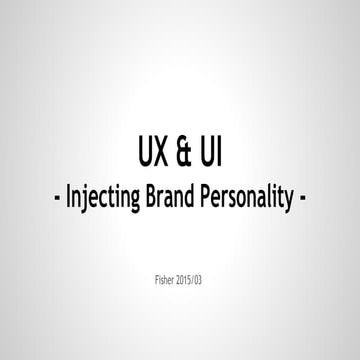 Ux & ui
