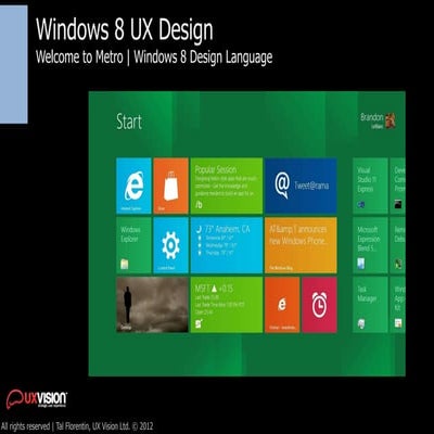 Metro design language | PDF