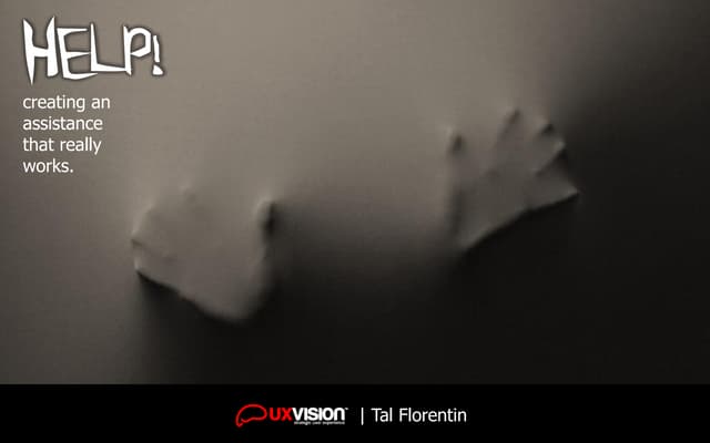 HELP - creating an online assistanc...