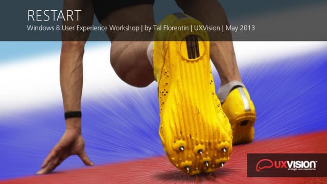 UXVision - Tal Florentin - Windows ...