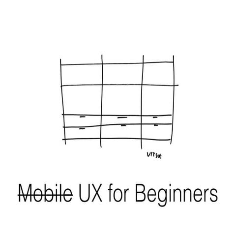 UX for Beginners