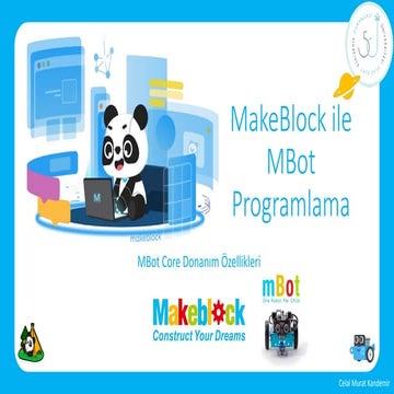 mBot - mCore Donanım Özellikleri
