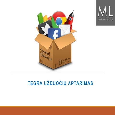 Uzduociu aptarimas facebook