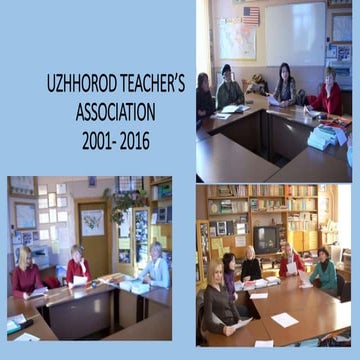 Uzhhorod annual report