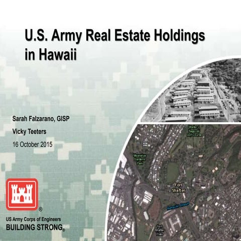 US Army Real Estate Holdings in Hawaii