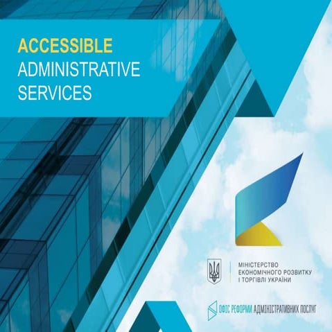 V. Semenikhin: Accessible administrative services