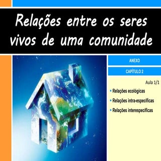 V. 2  Relações entre seres vivos