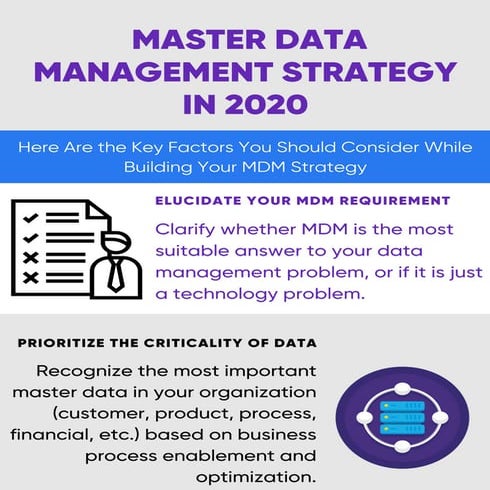 Key Steps to Kick Start Your Master Data Management Strategy in 2020