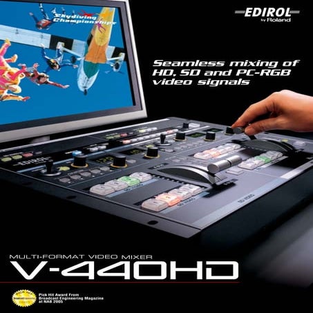 Edirol V-440HD | PDF