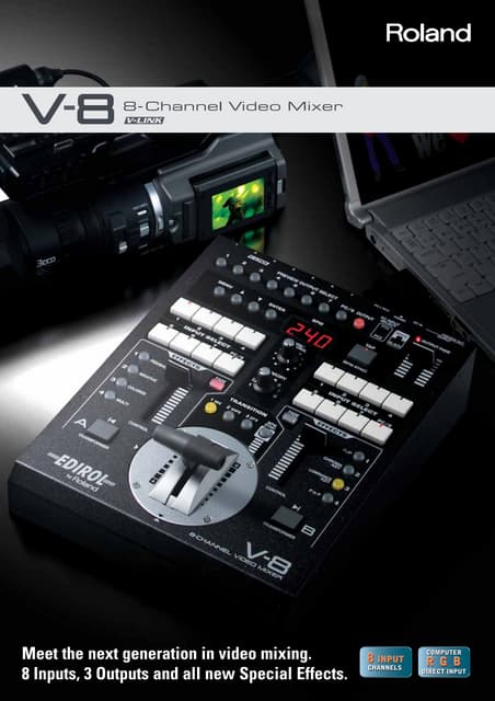 Roland Edirol V-8 | PDF
