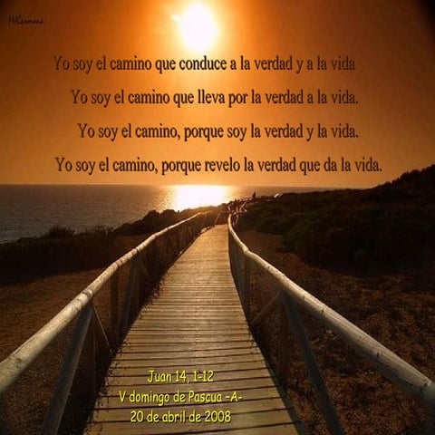 V Domingo de Pascua (Ciclo A) Reflexión