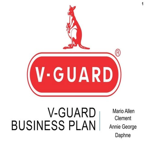 V guard Business Plan contest