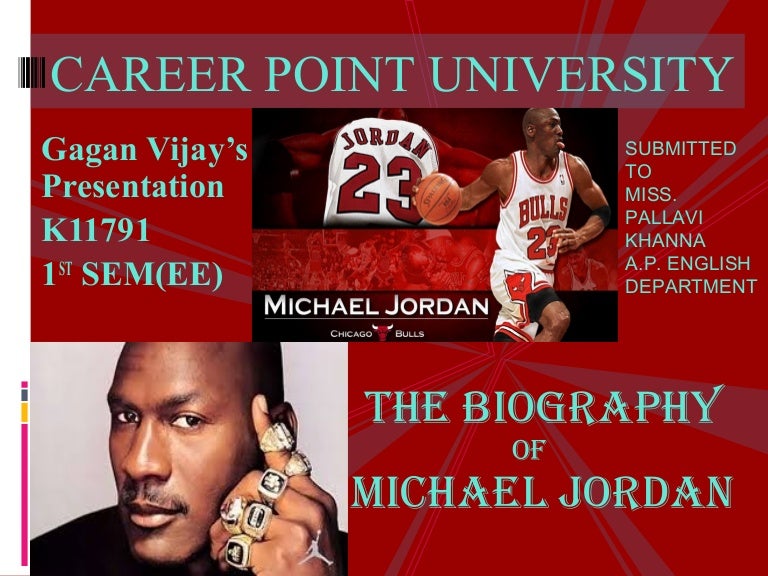 michael jordan biography ultimate ppt