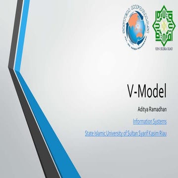 V model - Testing and Implementation of Information Systems