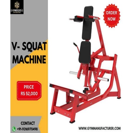 V-SQUAT MACHINE | PDF
