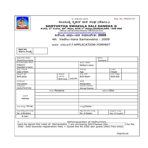 V V Aplication Format | PDF