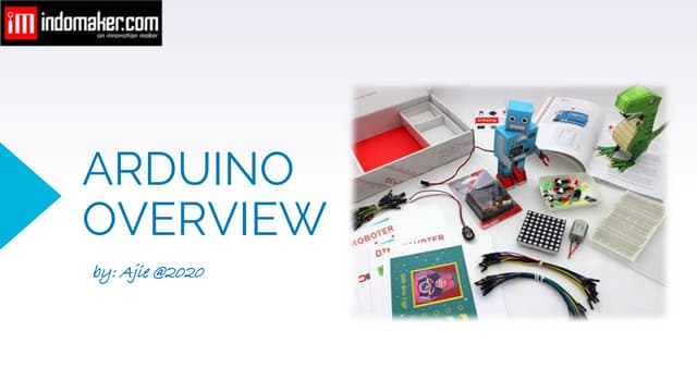 Arduino overview - introducing