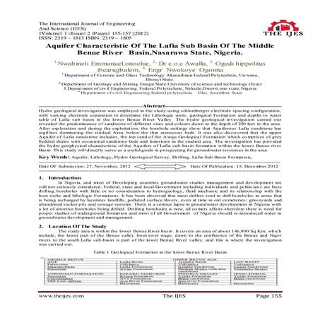 The International Journal of Engineering and Science (IJES)