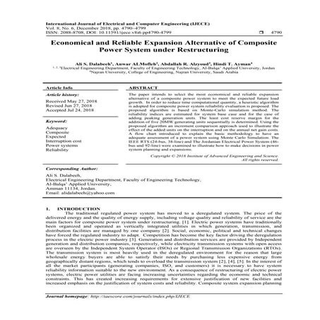 life cycle cost analysis of a solar energy based hybrid power system | PDF