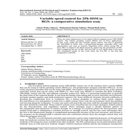 Self tuning adaptive control for an industrial weigh belt feeder | PDF