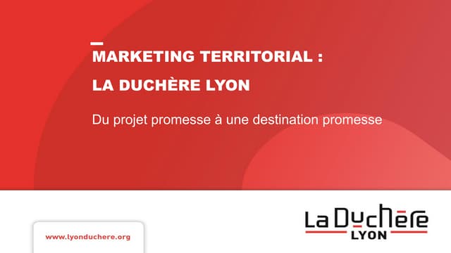 Visite 1 : La Duchère, marketing urbain et résidentiel