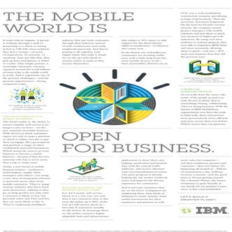 IBM MobileFirst: The mobile world is open for business.