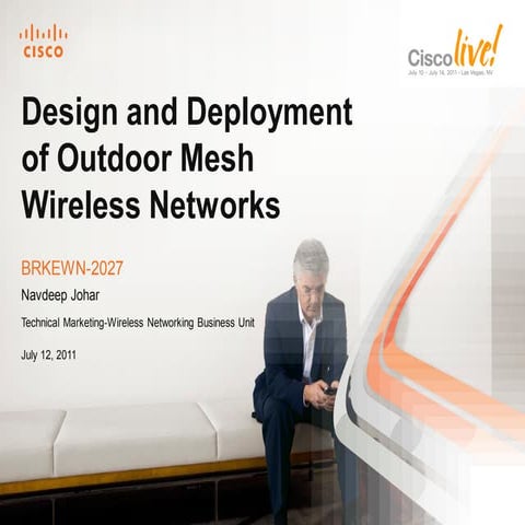 Design and Deployment of Outdoor Mesh Wireless Networks