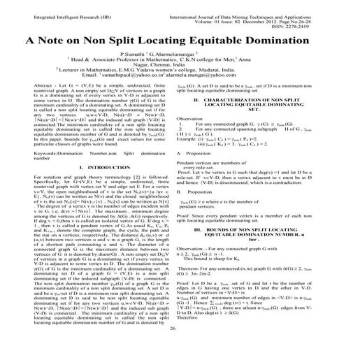 A Note on Non Split Locating Equitable Domination