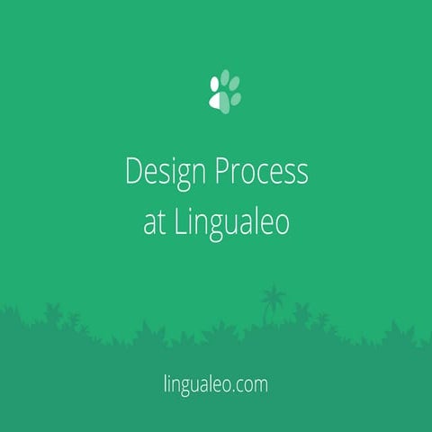 Design Process at LinguaLeo v2