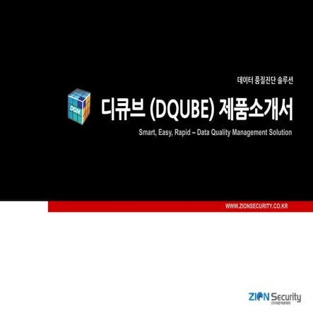 데이터품질진단솔루션