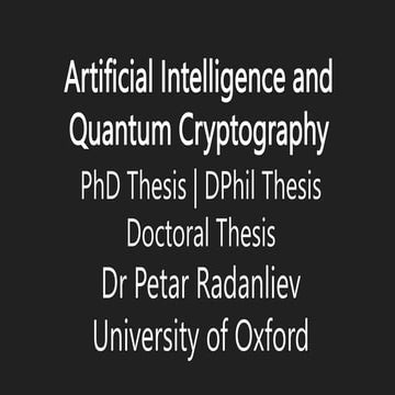 Artificial Intelligence and Quantum Cryptography