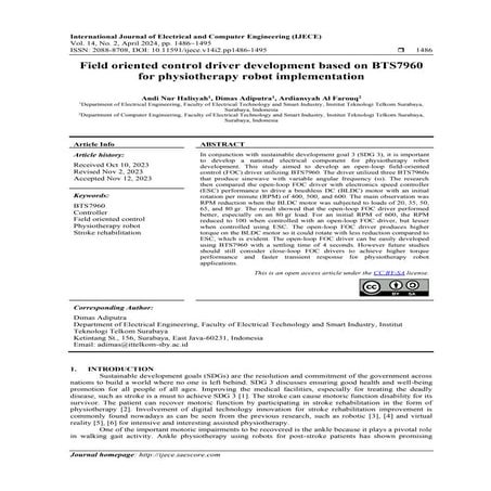 Field oriented control driver development based on BTS7960 for ...