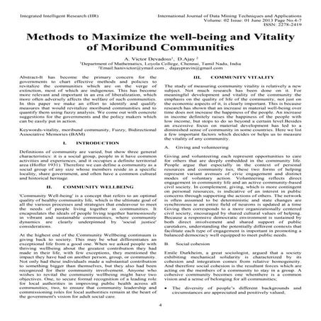 Methods to Maximize the well being and Vitality of Moribund Communities