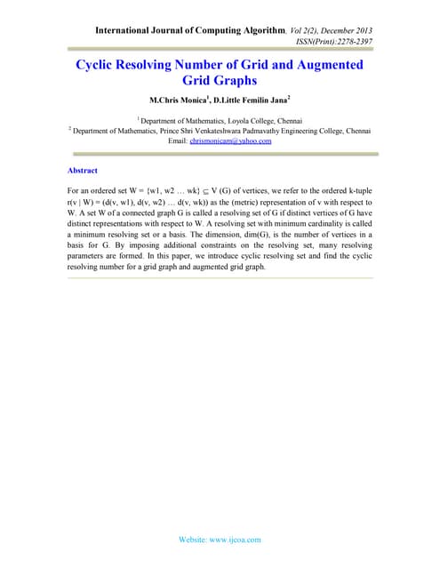 CYCLIC RESOLVING NUMBER OF GRID AND AUGMENTED GRID GRAPHS