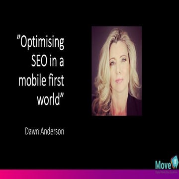 SEO in a Mobile First World