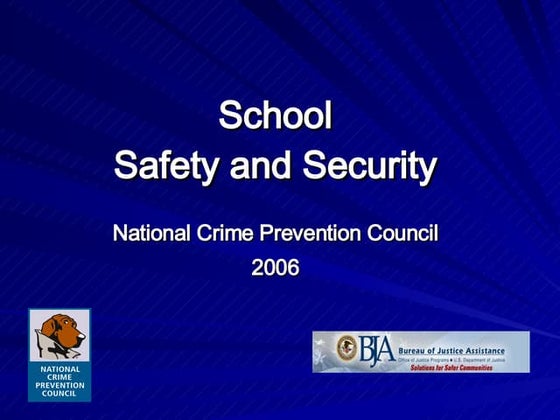Student Safety and School Security | PPT