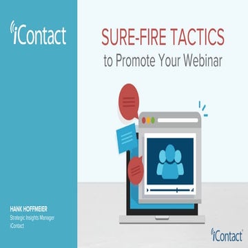 Sure-Fire Tactics to Promote Your Webinar