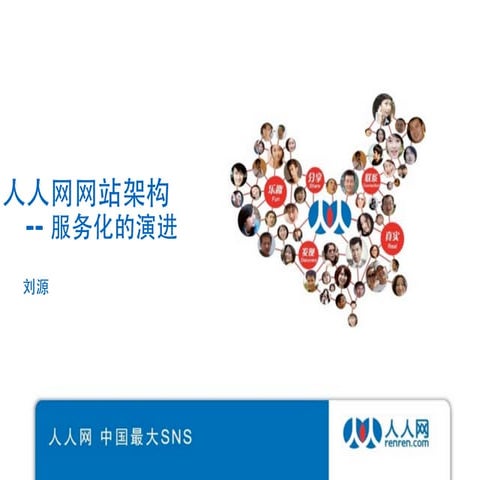刘源 人人网服务化与架构变迁V3