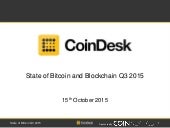 State of Bitcoin and Blockchain Q3 ...