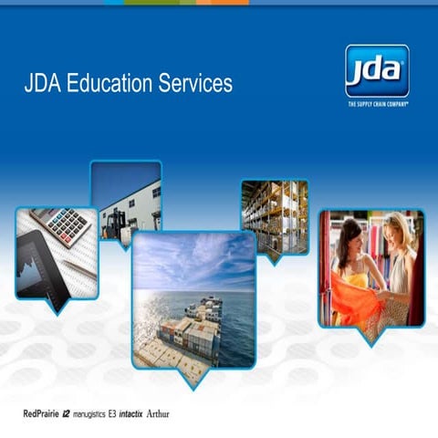Introduction to JDA Software Education Services