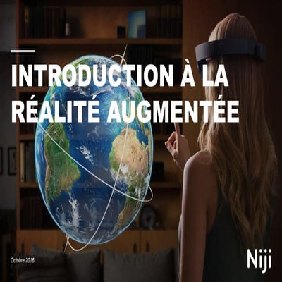Introduction à la Réalité Augmentée