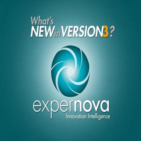 Expernova.com - What's new in Version 3?