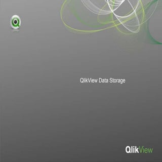 V4 qlik view-datastorage