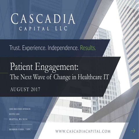 Patient Engagement: The Next Wave of Change in Healthcare IT