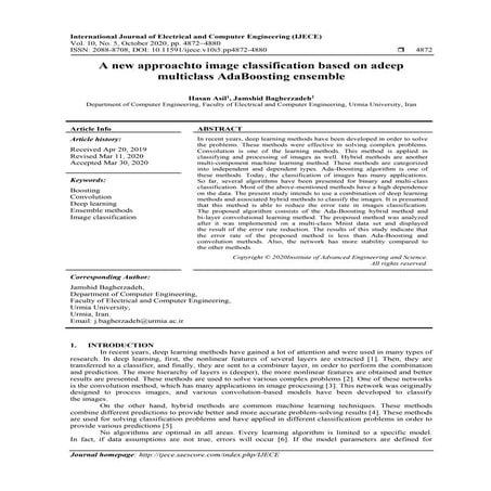 A new approachto image classification based on adeep multiclass AdaBoosting e...